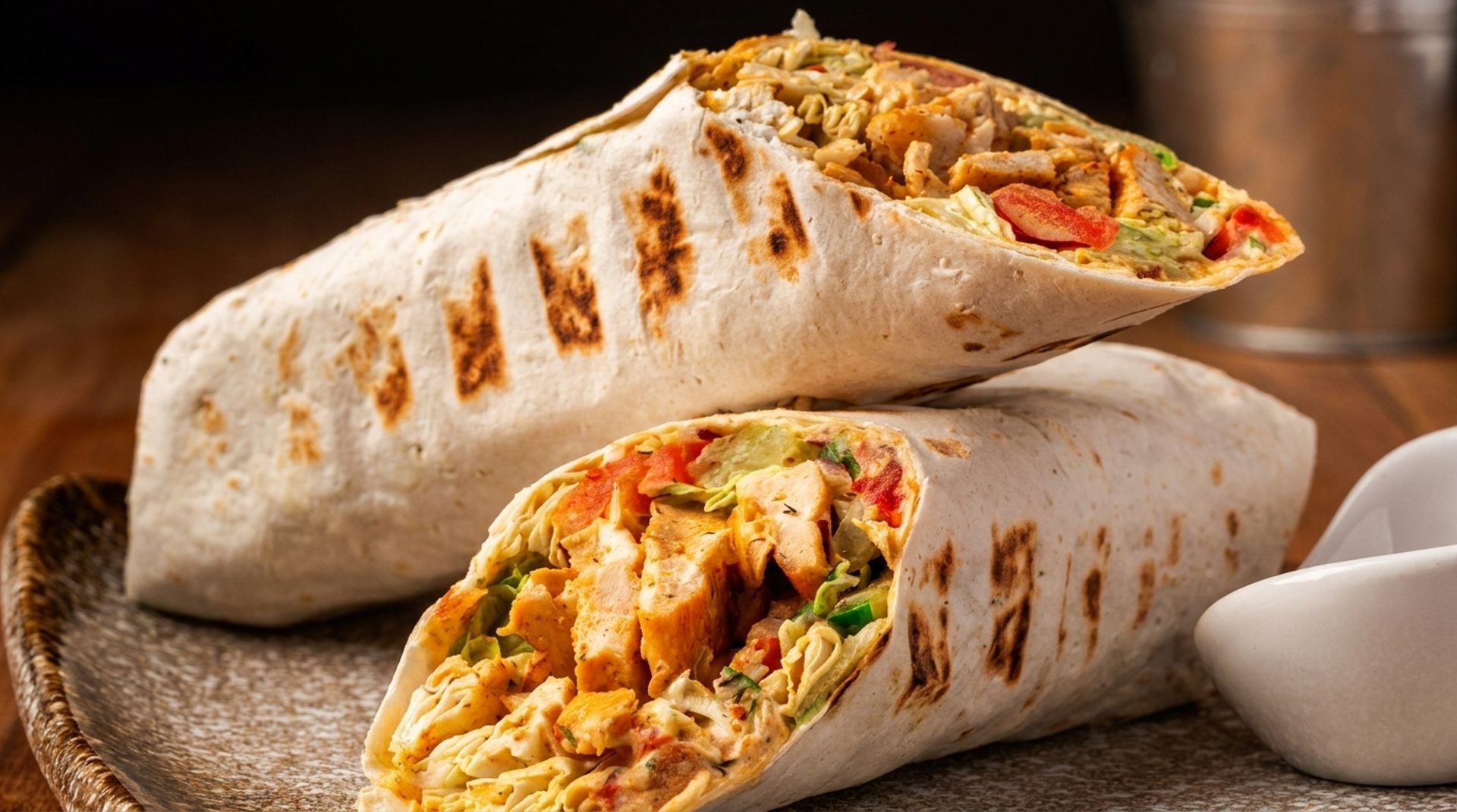 Shawarma, built layer by layer